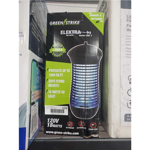 Green Strike Elektra Bug Zapper Series 1800 120V