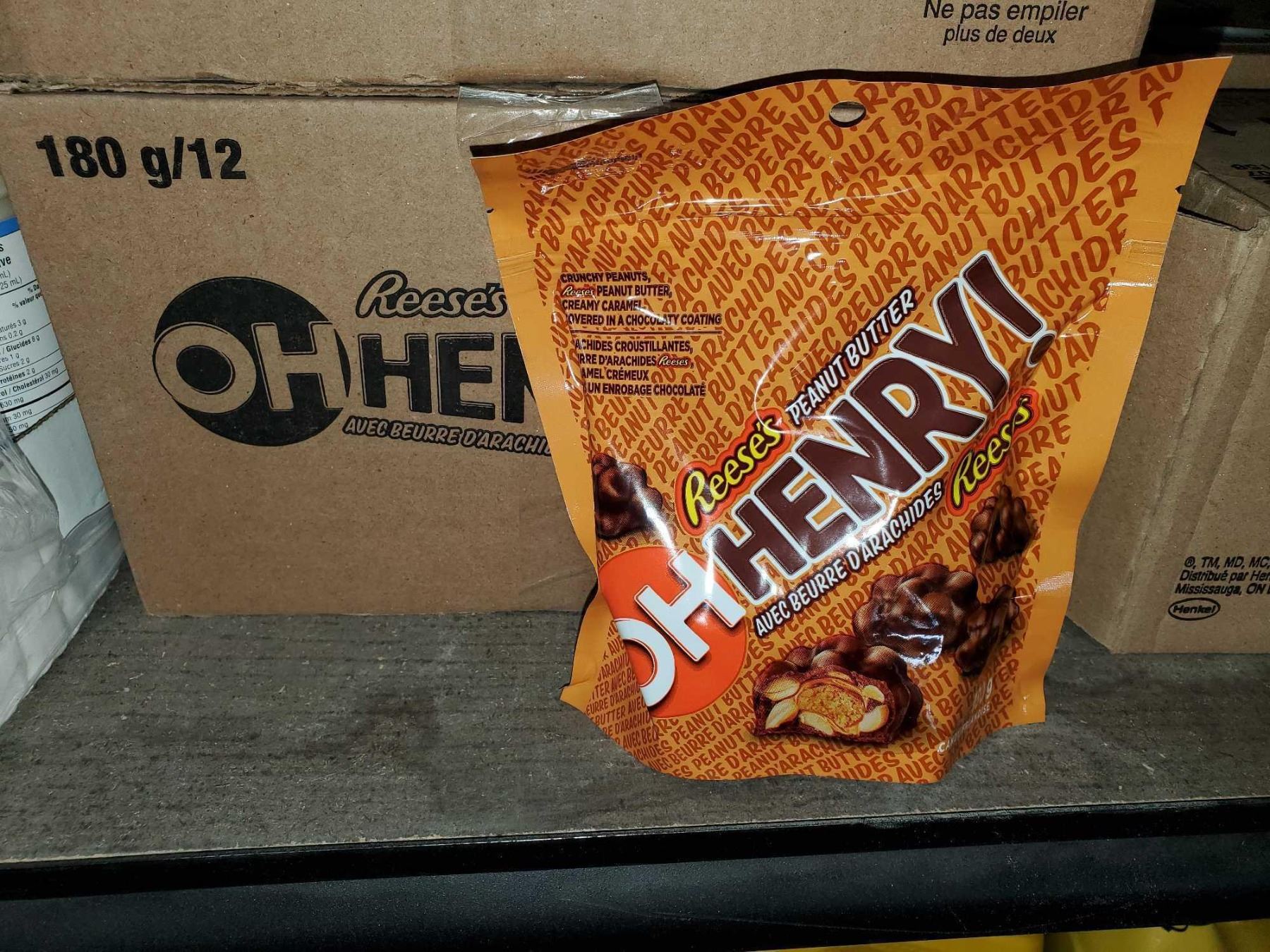 Reese's Oh Henry Snack Bites 12x180g