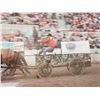Image 2 : Framed Print 25x19" - Jordie Fike - Stampede Chuck Wagon