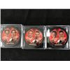 Image 1 : LOT OF TEAM CANADA HOCKEY PUCKS