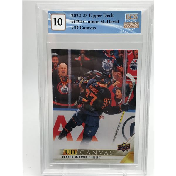 2022-23 UPPER DECK NO. C34 CONNOR MCDAVID (GCG 10)