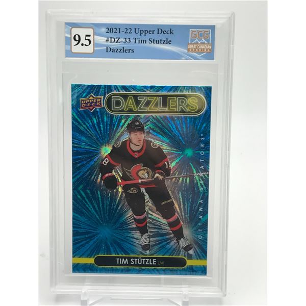 2021-22 UPPER DECK NO. DZ-33 TIM STUTZLE (GCG 9.5)