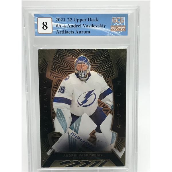 2021-22 UPPER DECK NO. A-4 ANDREI VASILEVSKY (GCG 8)