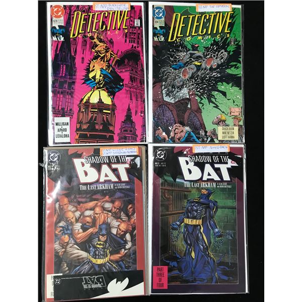 LOT OF 4 BATMAN COMICS (DC COMICS)