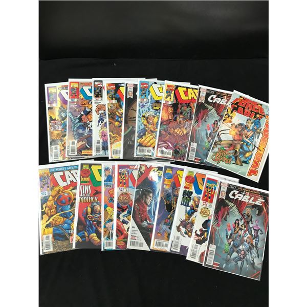 LOT OF CABLE COMICS (MARVEL COMICS)