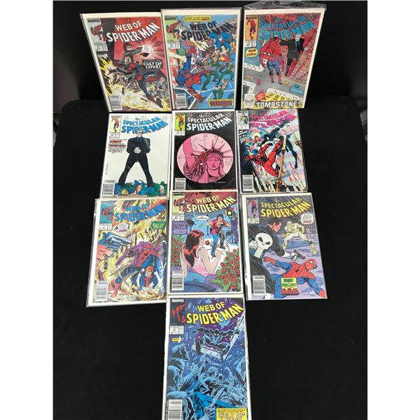 LOT OF SPIDER-MAN COMICS (MARVEL COMICS)