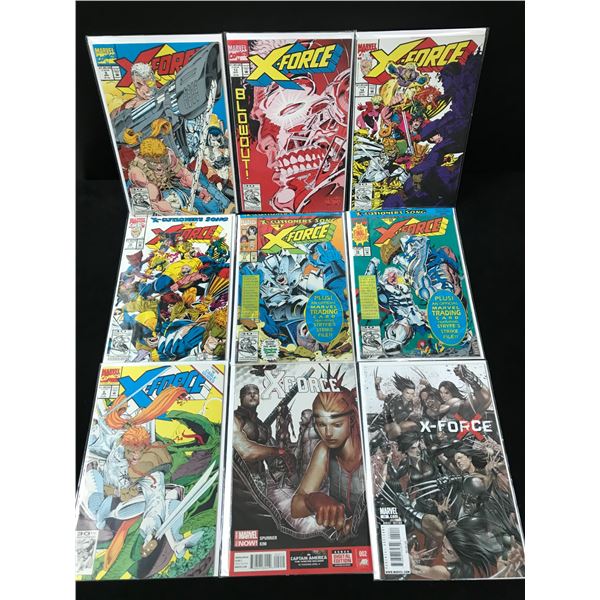 LOT OF X-FORCE COMICS (MARVEL COMICS)