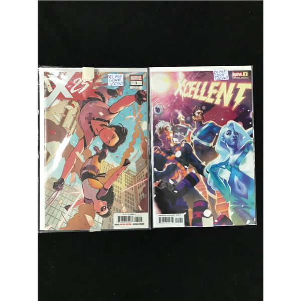 X-25 #1 AND XCELLENT #1 (MARVEL COMICS)