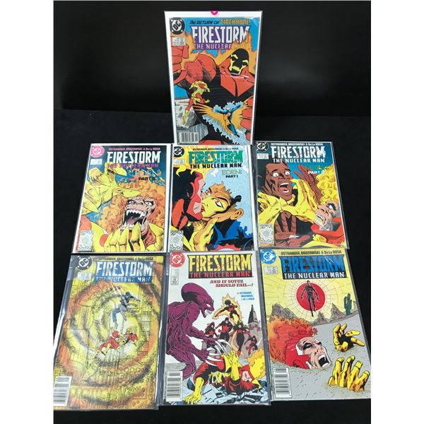 LOT OF FIRESTORM COMICS (DC COMICS)