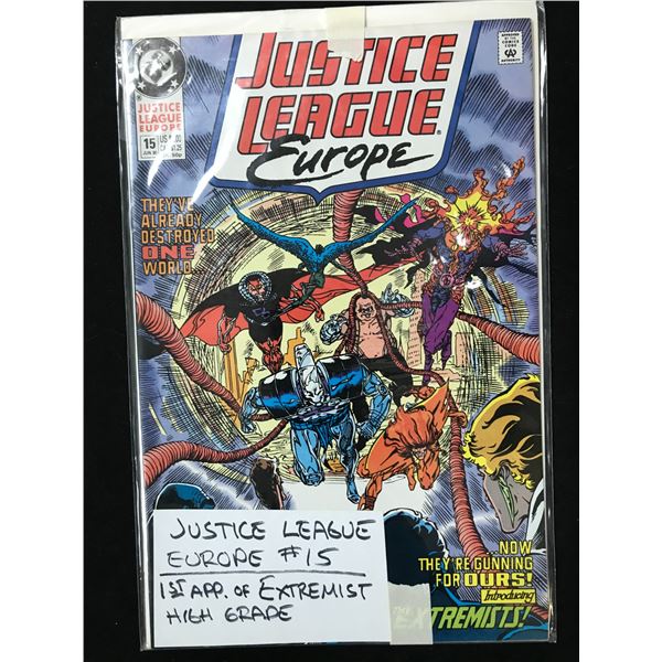 JUSTICE LEAGUE EUROPE #15   (DC COMICS)