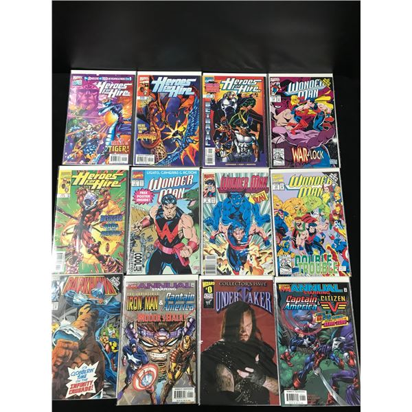 LOT OF SUPERHERO COMICS (MARVEL AND INDI AND DC  COMICS)