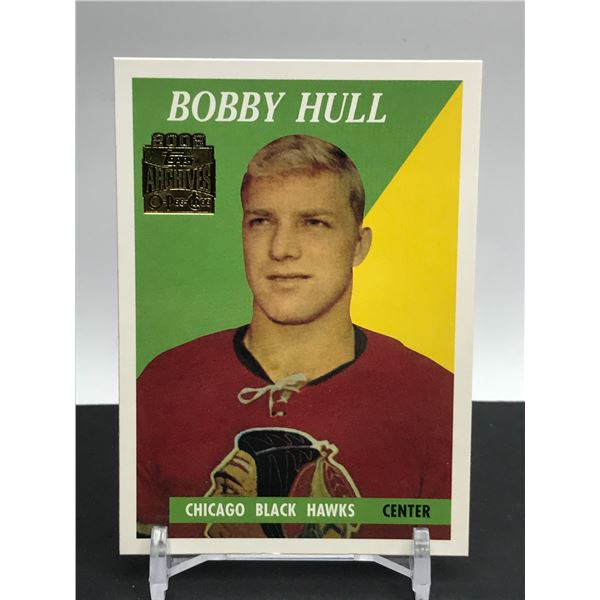 2002 TOPPS ARCHIVES BOBBY HULL ROOKIE CARD *REPRINT*