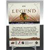 Image 2 : LIMITED EDITION 161/999 BOBBY HULL ATRIFACTS LEGEND CARD