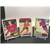 Image 1 : LOT OF 3 1970'S GUY LAFLEUR OPC HOCKEY CARDS LOT