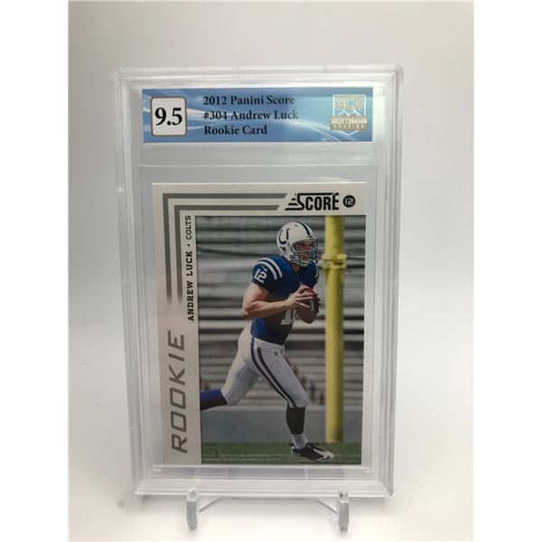 2012 PANINI SCORE NO. 304 ANDREW LUCK RC (GCG 9.5)