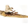 Image 8 : C. 1900 Eskimo Inuit Model Kayak Sealskin Covered