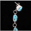 Image 8 : Navajo Turquoise Sterling Silver Dangle Earring