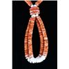 Image 2 : Navajo Spiny Oyster Shell & Quartz Jacla Necklace