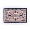 Image 1 : Navajo Two Grey Hills Vintage Rug circa. 1960s