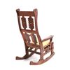 Image 4 : 19th C. Walnut Black Forest Style Rocking Chair