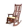 Image 8 : 19th C. Walnut Black Forest Style Rocking Chair