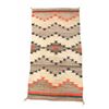 Image 2 : Navajo Banded Crystal Eye Dazzler Rug c. 1960's