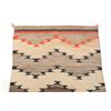 Image 6 : Navajo Banded Crystal Eye Dazzler Rug c. 1960's