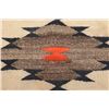 Image 9 : Navajo Banded Crystal Eye Dazzler Rug c. 1960's