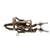 Image 2 : 19th Century Studded Tacked Harness Bridle