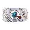 Image 2 : Navajo Tommy Singer Chipped Inlay Bracelet c 1960s