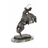 Image 12 : Bronco Buster Bronze Statue By Frederic Remington