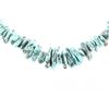 Image 2 : Navajo Nugget Kingman Turquoise Necklace c. 1940s