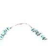 Image 6 : Navajo Nugget Kingman Turquoise Necklace c. 1940s