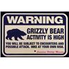 Image 13 : Grizzly Bear Warning Sign from Canada