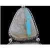 Image 3 : Navajo Nevada Blue & Agate Sterling Necklace