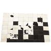 Image 6 : Premium Cowhide Patchwork Quilt Blanket