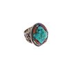 Image 1 : Navajo Turquoise, Sterling & Multi-Stone Ring
