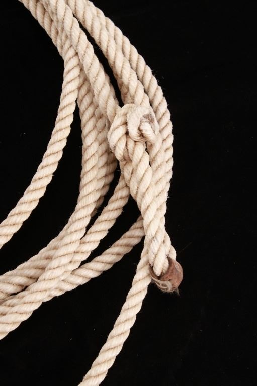 Western Buckaroo Rawhide Hondo Cotton Rope