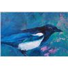 Image 8 : Michael Stanish Original Framed Blue Jay Painting