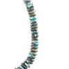 Image 3 : Navajo Apache Blue Turquoise Discoidal Necklace