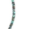 Image 4 : Navajo Apache Blue Turquoise Discoidal Necklace