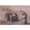 Image 6 : Jean-Francois Millet (1814-1875) Gleaners Etching