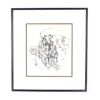 Image 1 : Framed Stagecoach Lithograph by Patricia Gekman