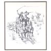 Image 2 : Framed Stagecoach Lithograph by Patricia Gekman