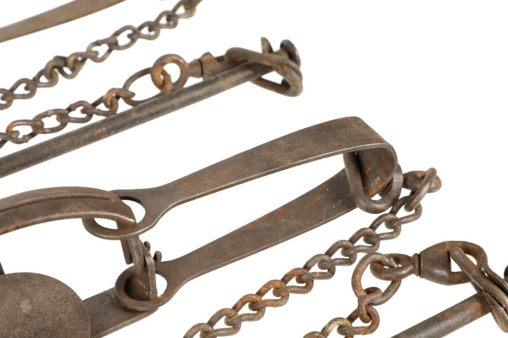 Oneida Victor #3 Double Long Spring Traps (2)