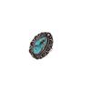 Image 2 : Vintage Navajo Kingman Turquoise & Sterling Ring