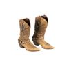 Image 1 : Durango Woman's 11" Heart Concho Brown Boots