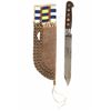 Image 14 : Cheyenne Beaded Tacked Sheath & Trade Knife