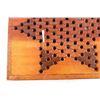 Image 4 : Solid Chinese Checkers & Carved Checkers Board