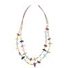 Image 1 : Zuni Two Strand Multi-stone Fetish Necklace